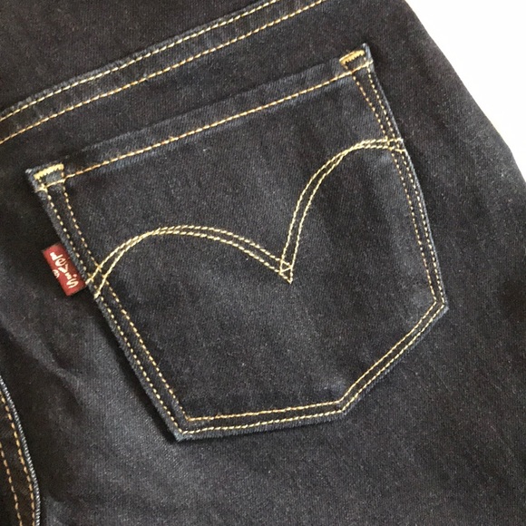 Levi’s - Modern Rise Straight Dark Blue jeans - Picture 3 of 6
